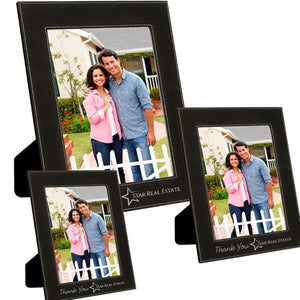 Personalized Leatherette Photo Frame