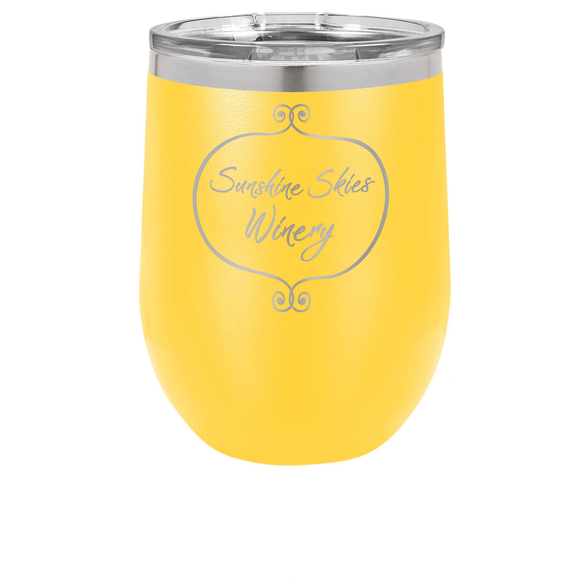 Personalized 12 oz Wine Tumbler