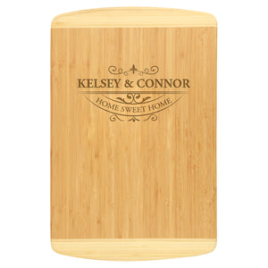 Bamboo 2-Tone Cutting Board