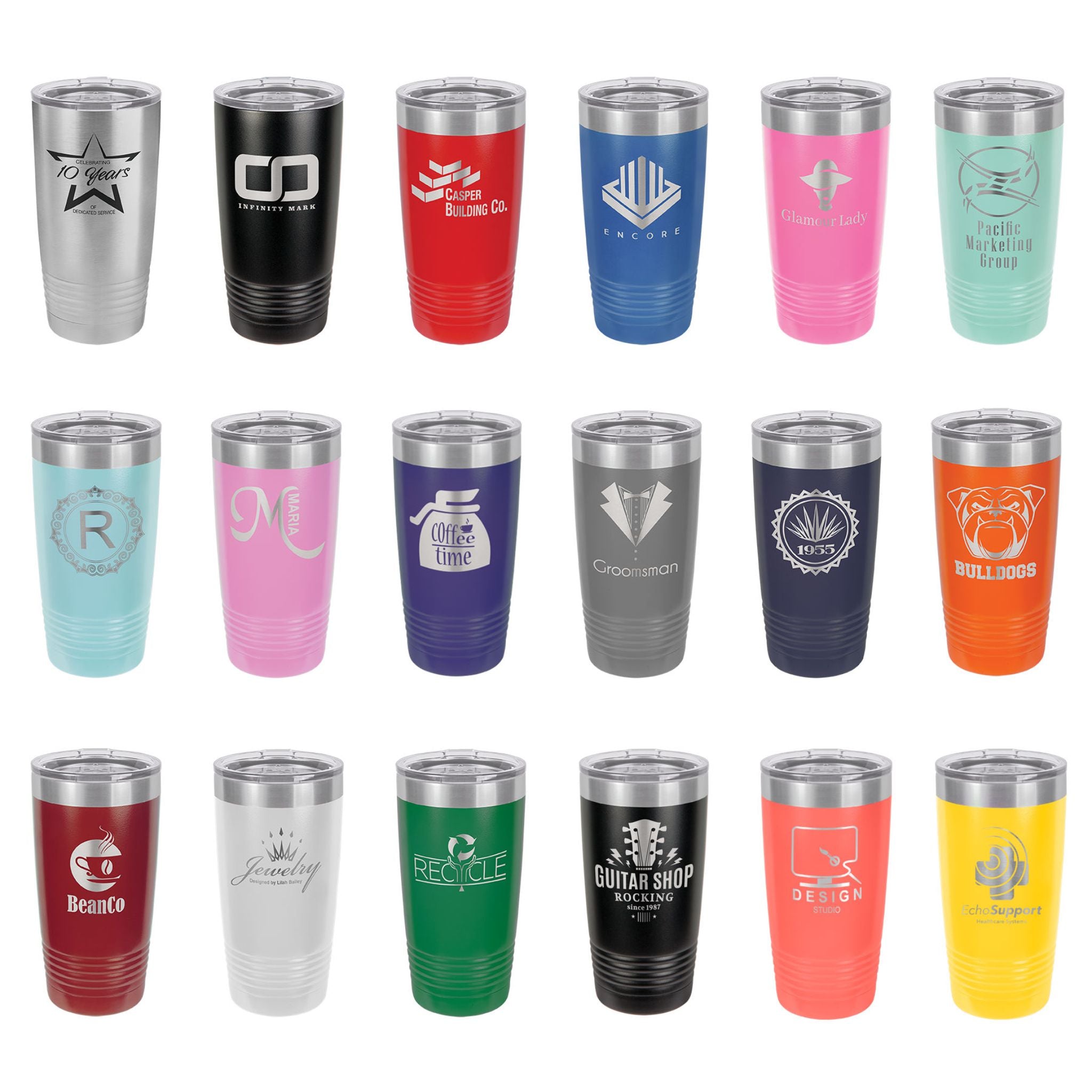 Personalized 20 oz. Ringneck Tumbler