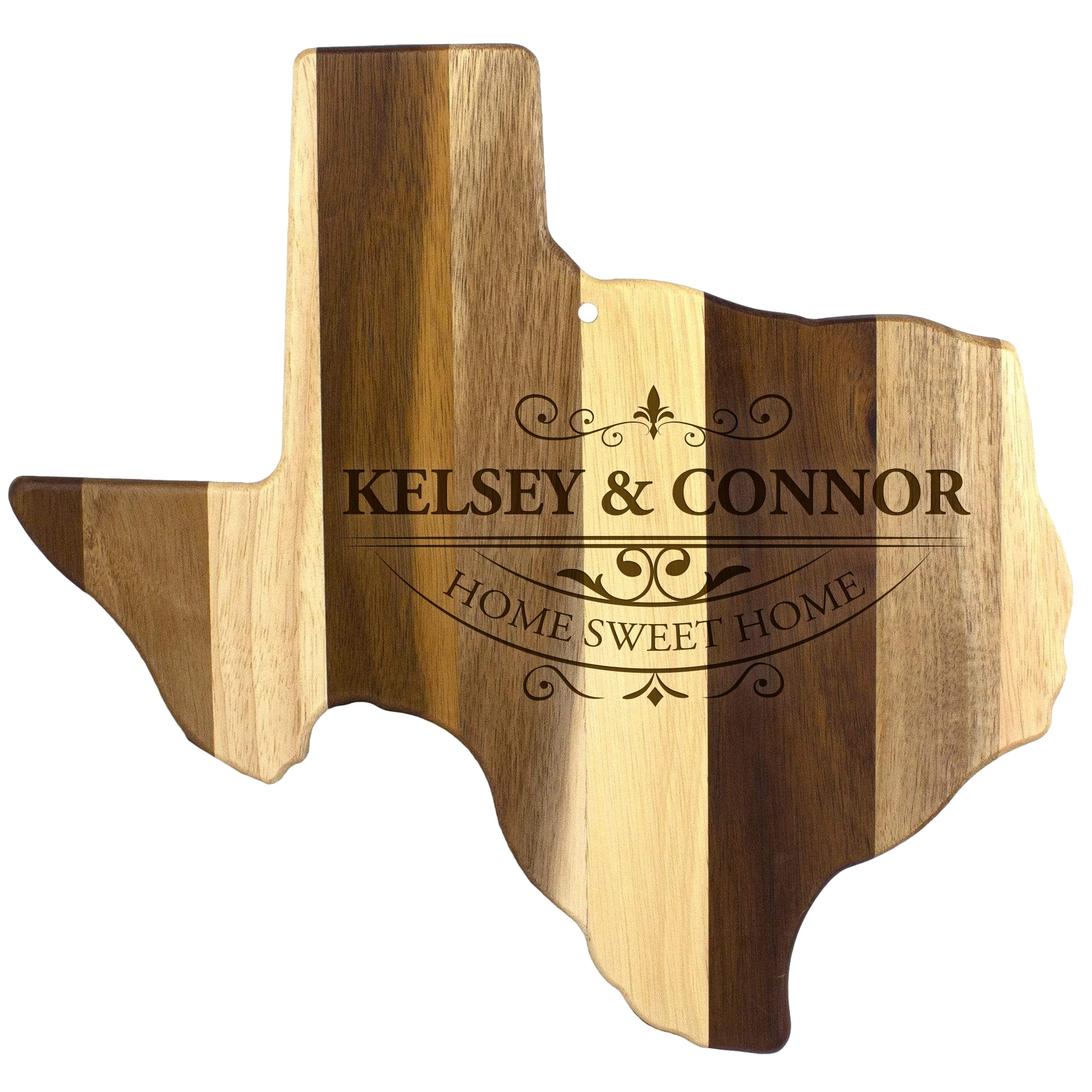 Shiplap Texas Cutting Board